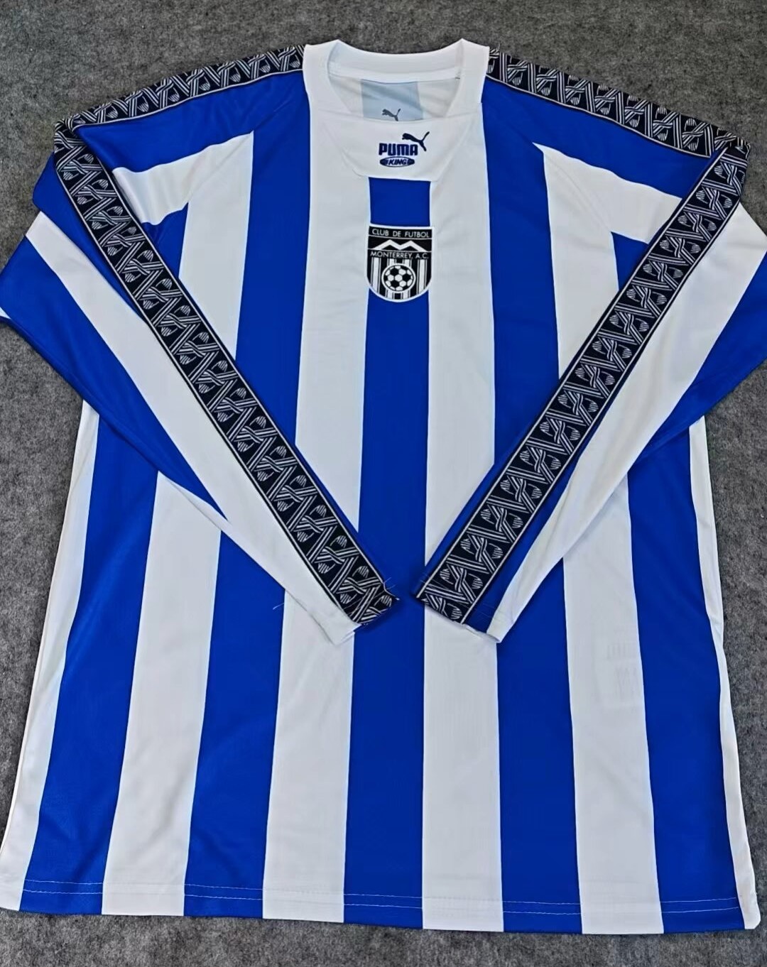 AAA Quality Monterrey 26/27 Special White/Blue Long Jersey